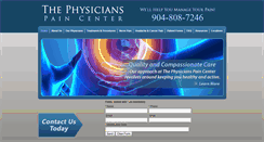 Desktop Screenshot of physicianspaincenter.org